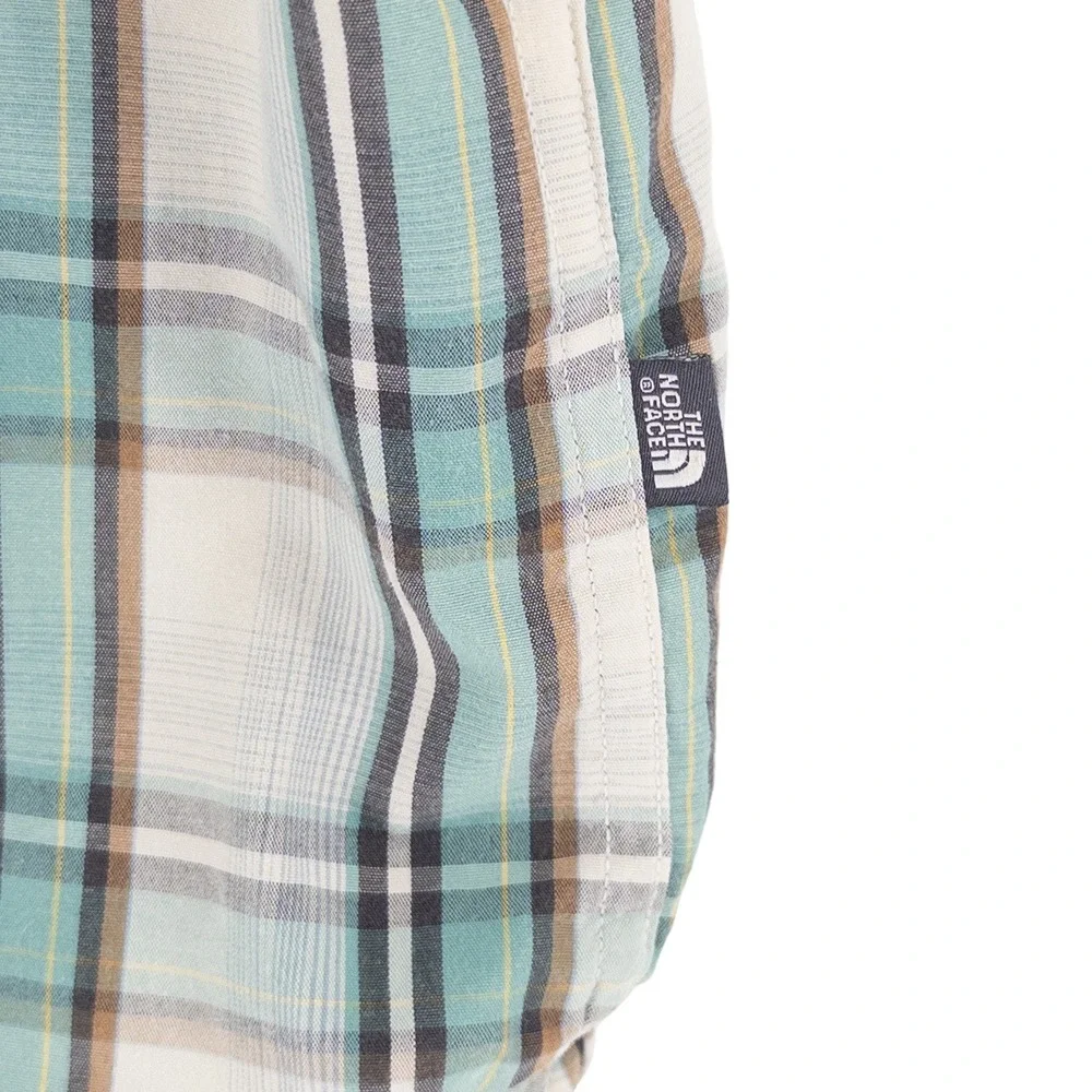 The North Face Mens XL Hammets Shirt Button Up Shirt Plaid Short Sleeve Gorpcore